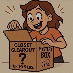 Mystery Box! You will love your Mystery fashion contents up to five pounds!